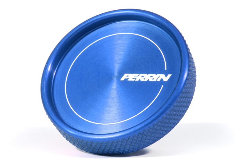 Subaru WRX STI Oil Cap - Perrin Performance - Blue - `02-`25